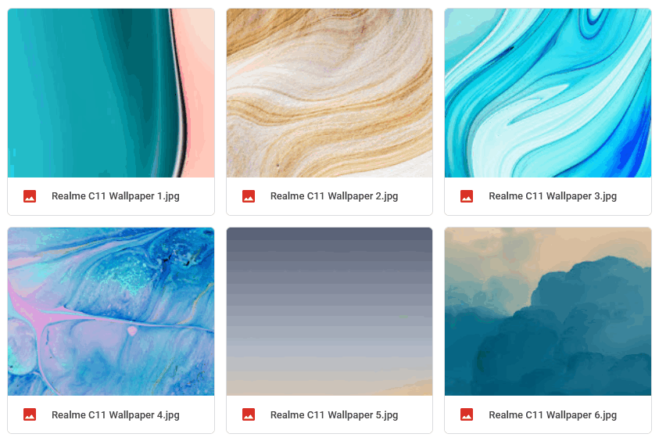Realme C11 Stock Wallpapers