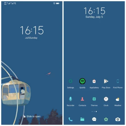 Ferris Wheel EMUI Theme