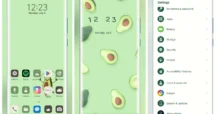 Avocado Green EMUI Theme