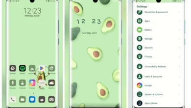 Avocado Green EMUI Theme