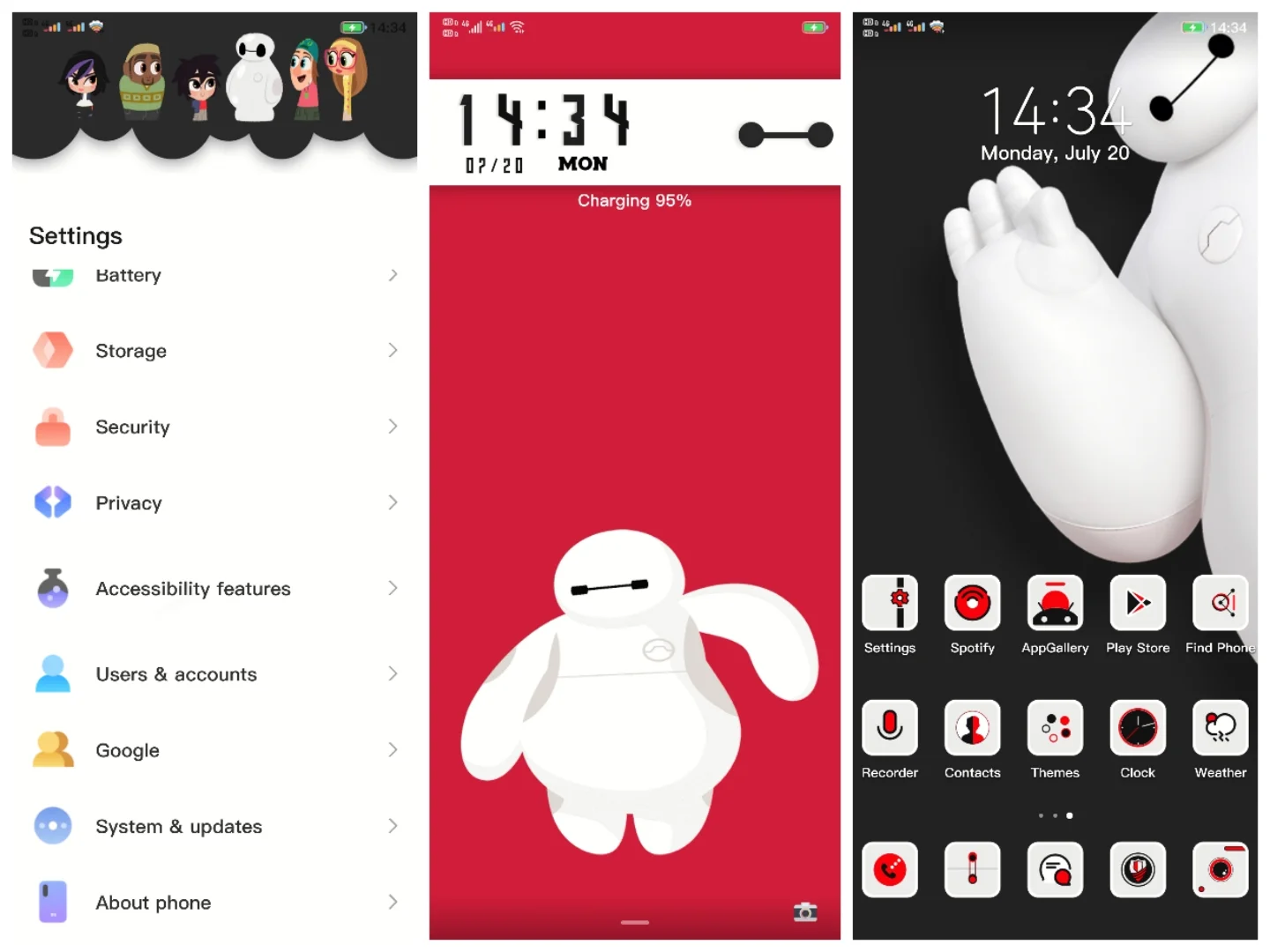 Baymax EMUI Theme