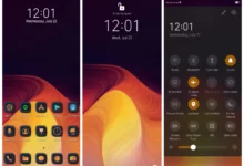 Black Orange EMUI Theme