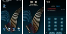 Black and Blue Metal EMUI Theme