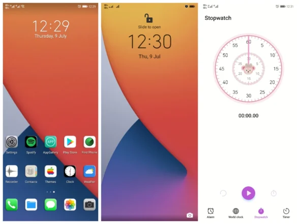Apple Like EMUI Theme