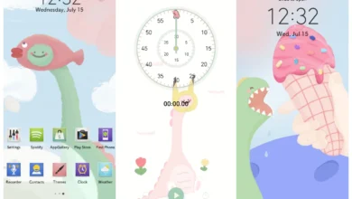 Little Dinosaur EMUI Theme