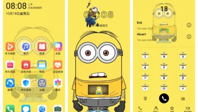 Cute Minions EMUI Theme