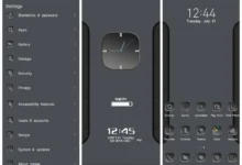 Glamorous Gray EMUI Theme