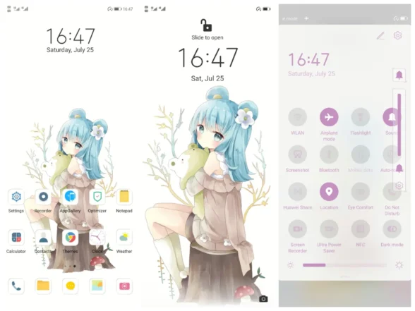 Hatsune Miku EMUI Theme