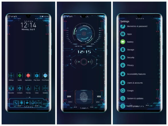 High Tech EMUI Theme