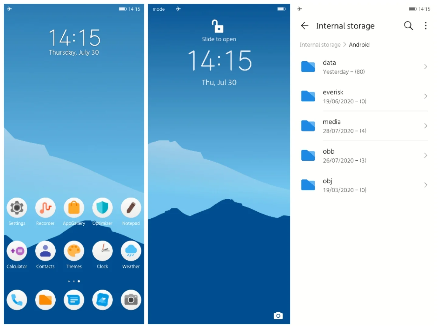 Liquor EMUI Theme