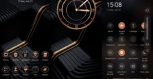 Luxury Golden Moca EMUI Theme