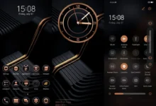 Luxury Golden Moca EMUI Theme