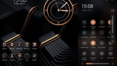 Luxury Golden Moca EMUI Theme