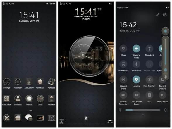 Luxury Grey EMUI Theme