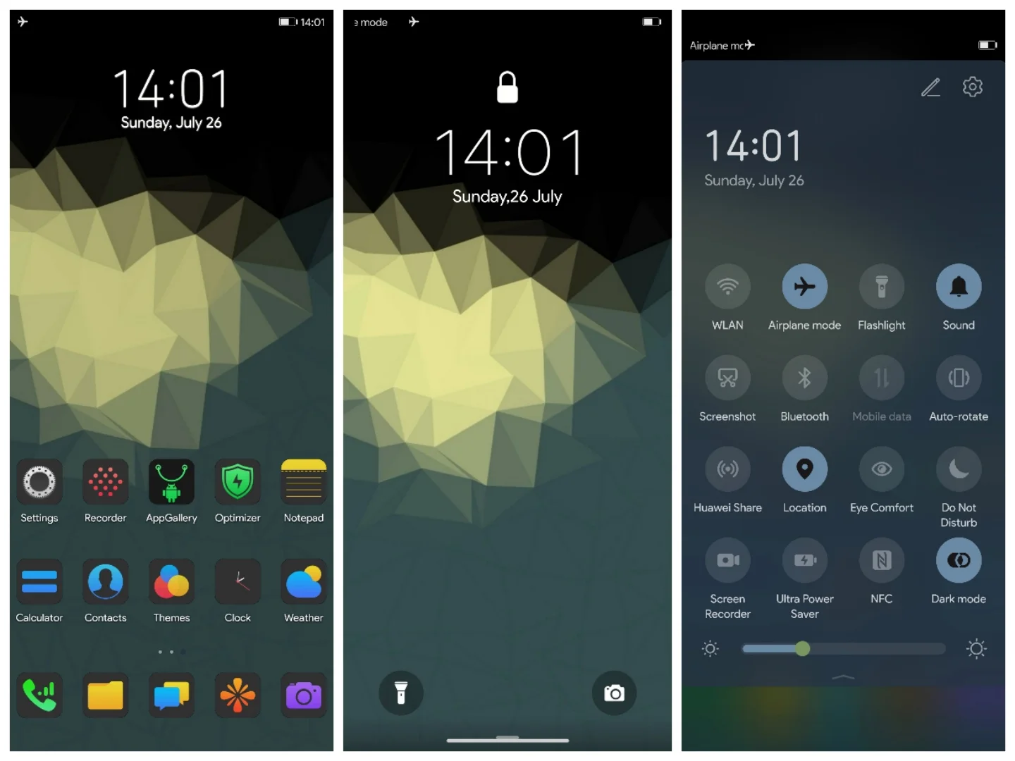 Minimal iOS EMUI Theme