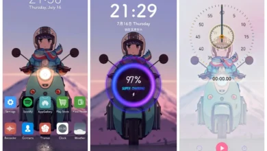 Moto Girl EMUI Theme