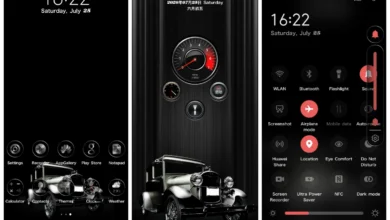 Old Silver Car EMUI Theme