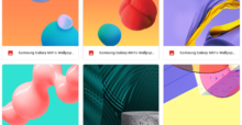 Samsung Galaxy M01s Stock Wallpapers