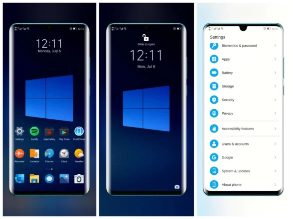 Windows 10 EMUI Theme