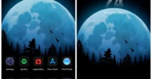 iOS Dark Moon EMUI Theme