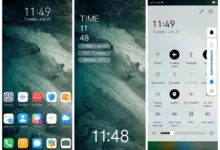 iOS Style EMUI Theme