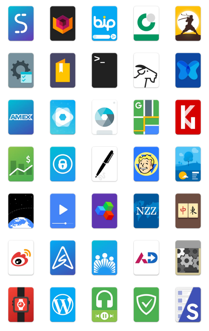 Verticons Icon Pack