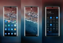 Android 11 Dark EMUI Theme