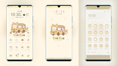 Baby Cat Bus EMUI Theme