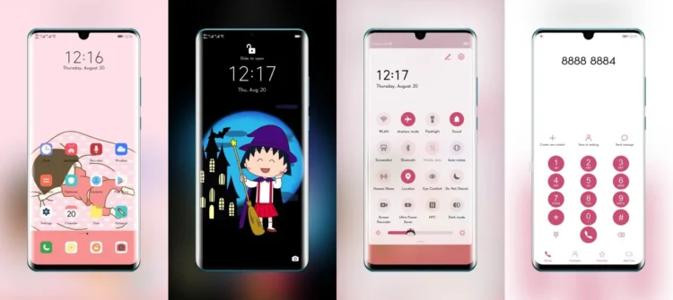 Chibi Maruko-chan EMUI Theme