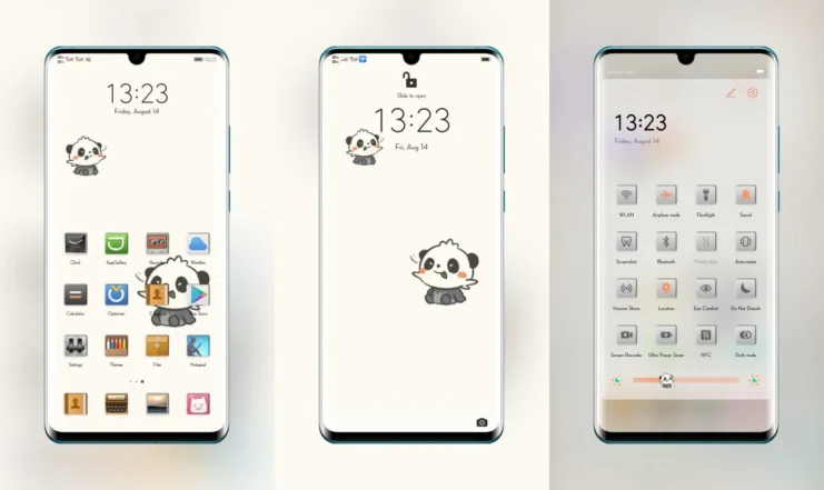 Cute Panda EMUI Theme