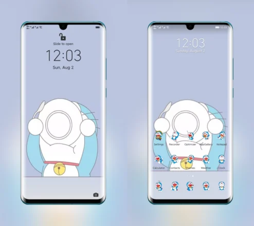 Doraemon Ⅲ EMUI Theme