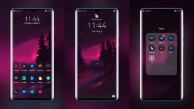 Hera Dark EMUI Theme