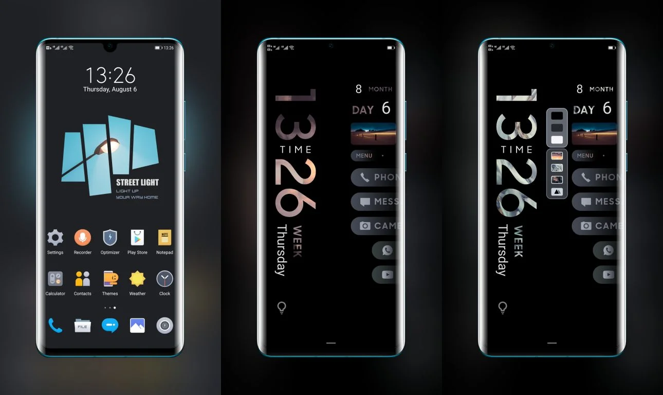Hollow Out EMUI Theme