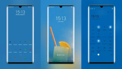 Iced Lemon EMUI Theme