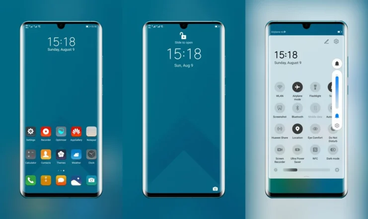 Light Blue EMUI Theme