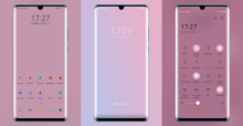 Light Red EMUI Theme