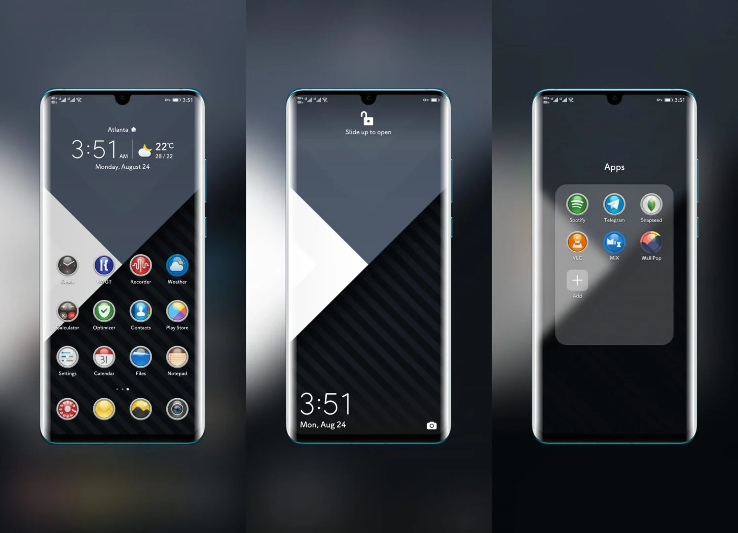 Light Sensation EMUI Theme