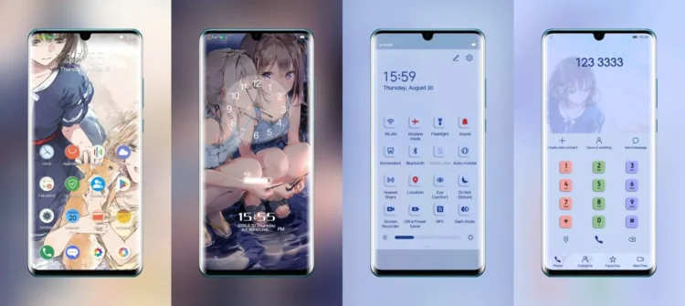 Lily EMUI Theme