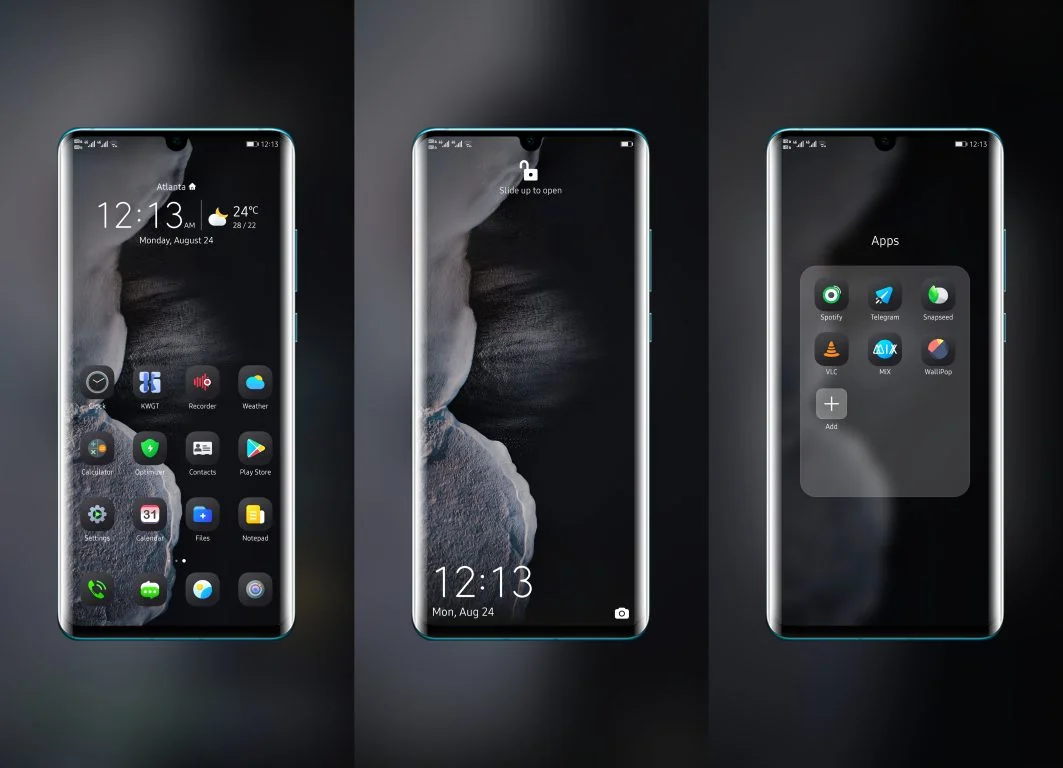 Mignon Dark EMUI Theme