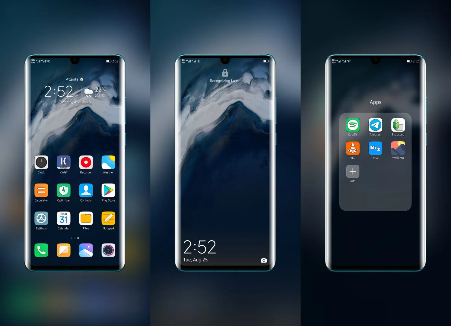 Miui 12 Carbon EMUI Theme