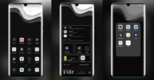 Mono Dark EMUI Theme