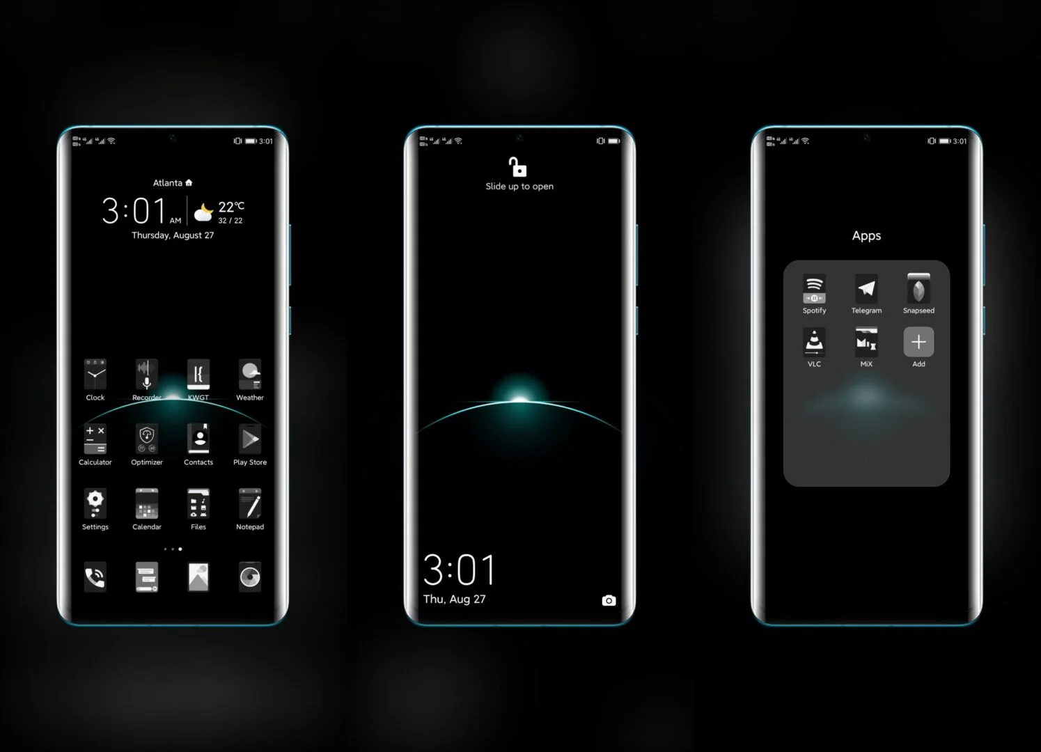 Monotone EMUI Theme