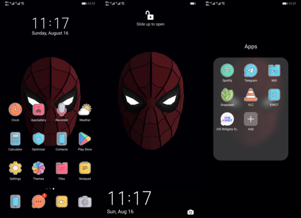 Olympia Sticker EMUI Theme