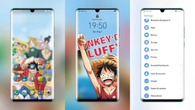One Piece Luffy EMUI Theme