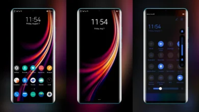 OnePlus 8 Oxygen OS Dark UI EMUI Theme