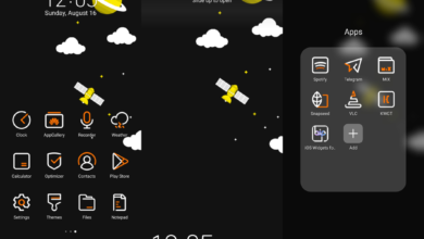 Orange Line EMUI Theme