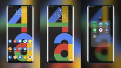 Pixel 4a EMUI Theme