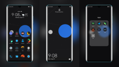 Pixel Pie Dark EMUI Theme
