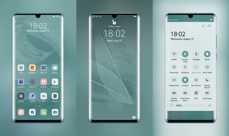 Pure Leaf EMUI Theme
