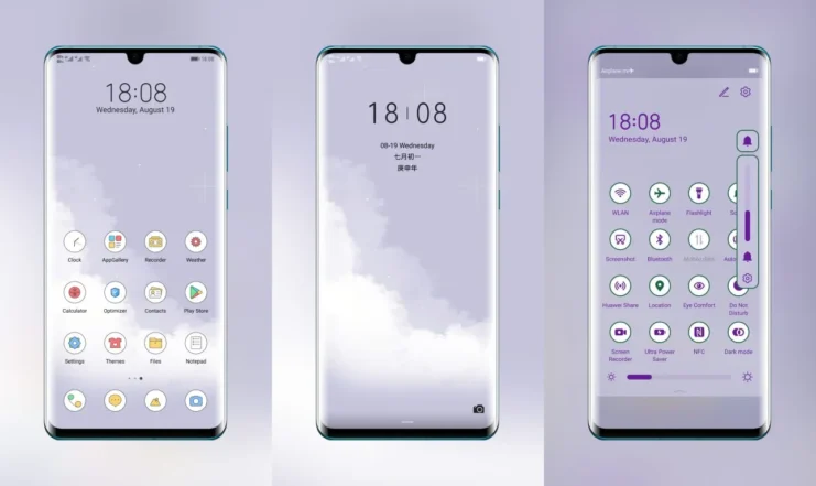 Purple Life EMUI Theme